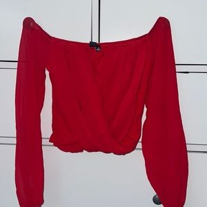 red windsor top